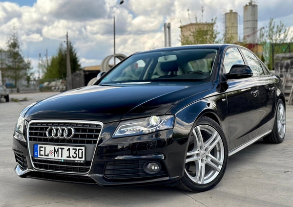 Audi A4 cena 39900 przebieg: 190000, rok produkcji 2009 z Pisz małe 254